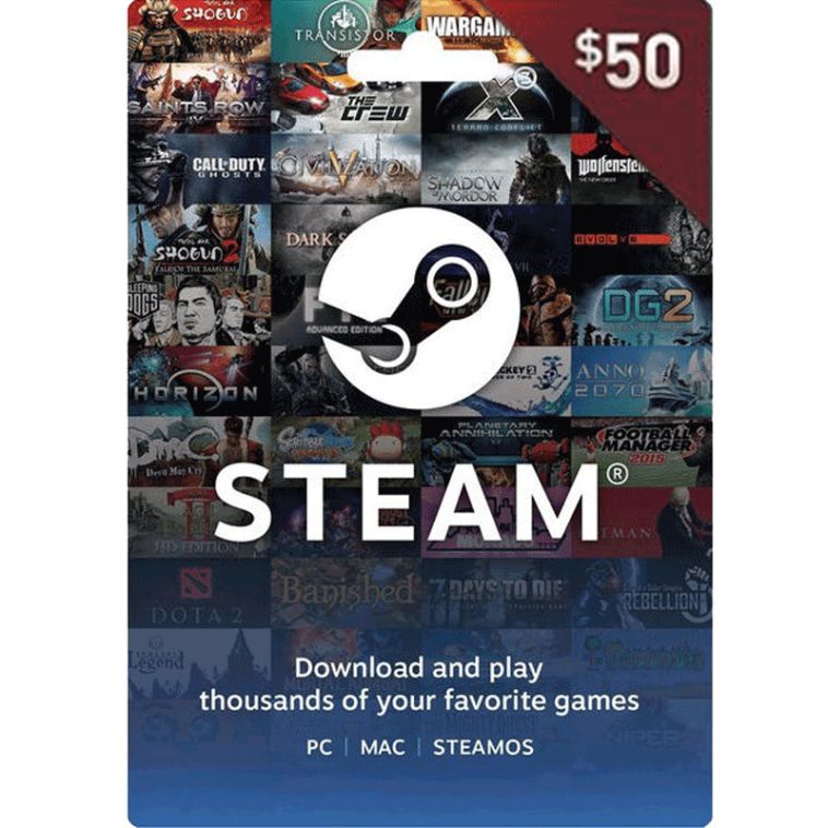 Steam 蒸氣卡 50美金