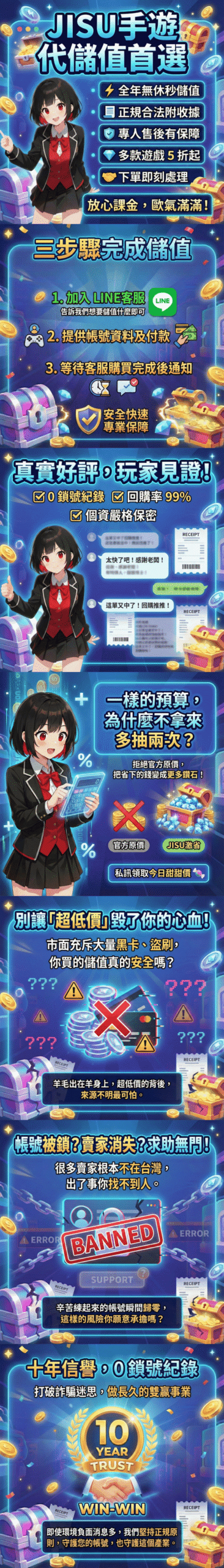 jisu極速手遊代儲特色