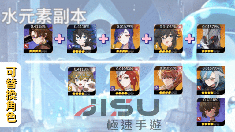 《七騎士 RE:BIRTH》元素副本通關攻略|推薦隊伍、通關技巧分享 4 七騎士REBIRTH 水元素副本