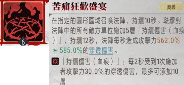 銀與血 法繆技能