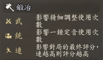 信長之野望 真戰 職人技能 鍛冶