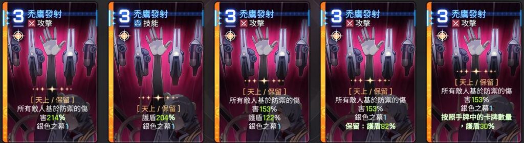 卡厄思夢境 卡莉佩 禿鷹發射