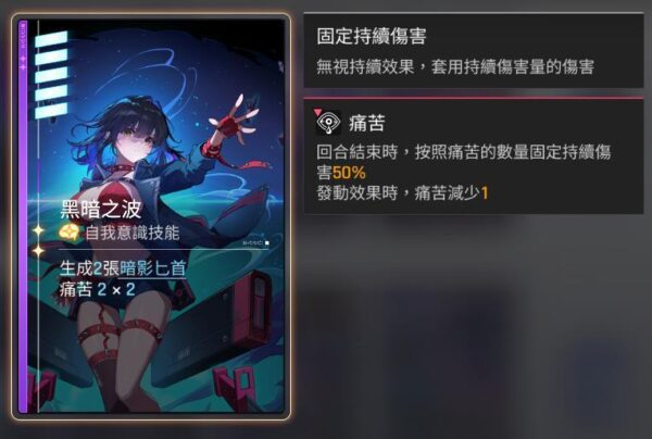 卡厄思夢境 德蕾莎 角色技能