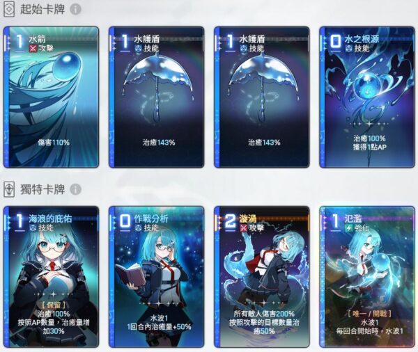 卡厄思夢境 米卡 初始卡牌