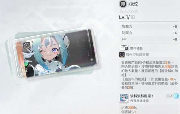 卡厄思夢境 米卡 夥伴搭配 亞玟