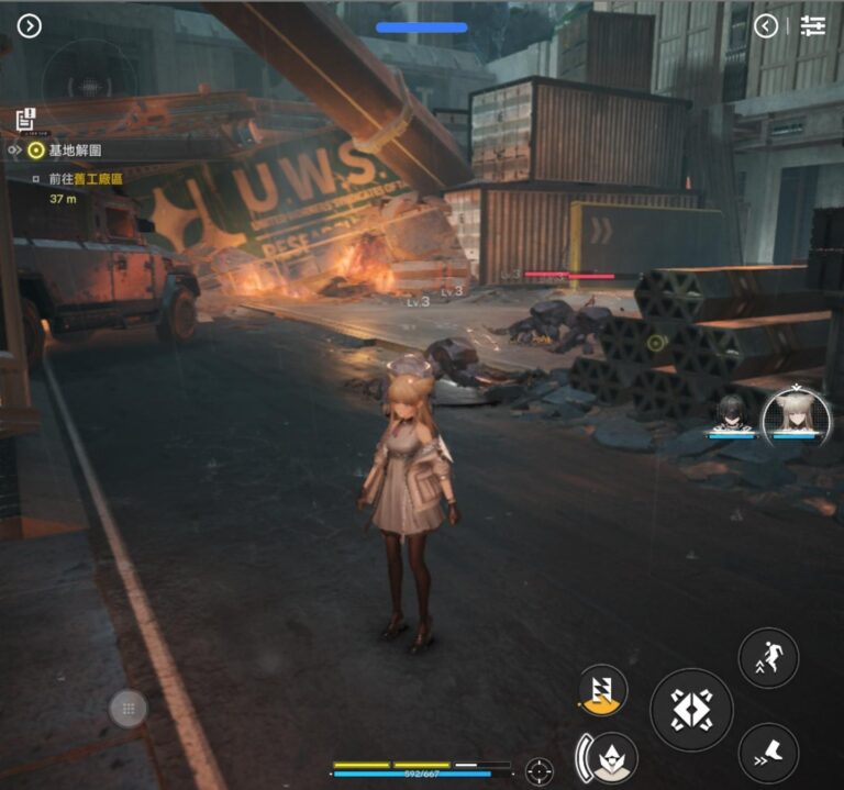 明日方舟：終末地 首抽流程 藥草園前的小怪可以全跳過