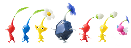 Pikmin Bloom 各色花苗與對應皮克敏一覽