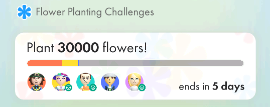 Pikmin Bloom 每週挑戰頁面