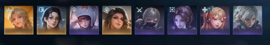 《鐳明閃擊》三前排兩後排三支援隊伍配置範例