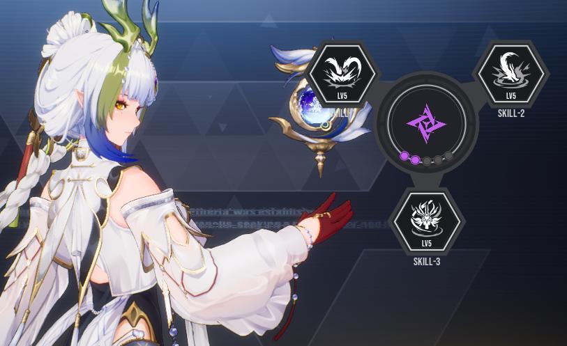 伊瑟 玄驪技能加點介面截圖