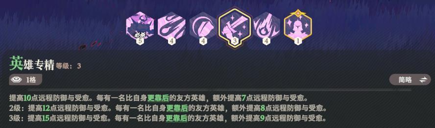 劍與遠征：啟程 勒圖姆英雄專精介面