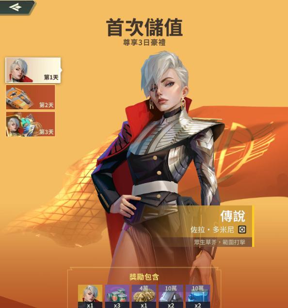 首儲佐拉禮包內容